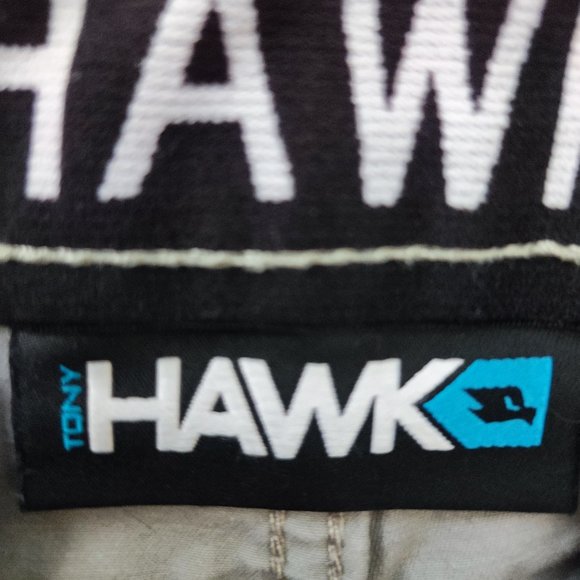 Tony Hawk flat front short grey colour men's size 34 - Picture 5 of 8